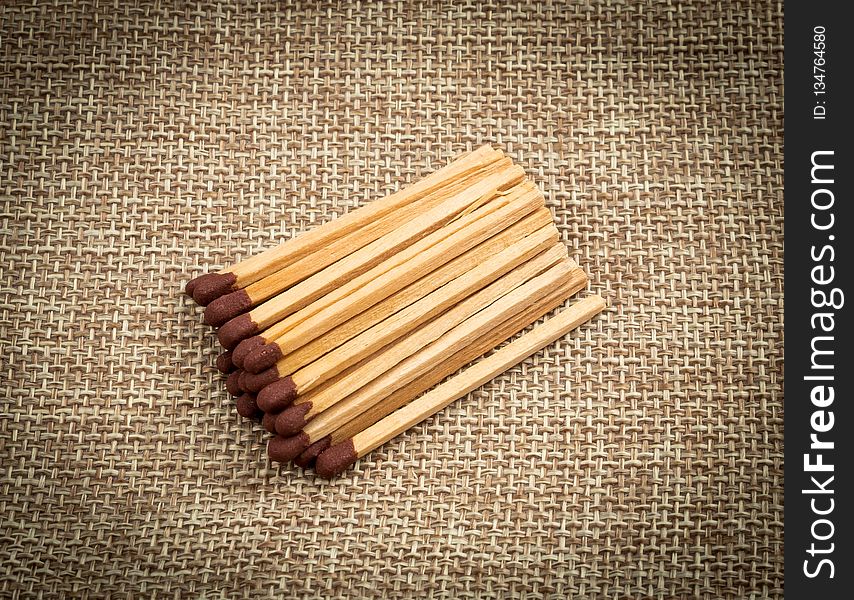 Match, Wood, Chopsticks, Pencil