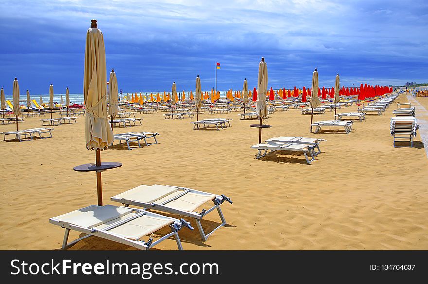 Body Of Water, Beach, Sky, Shore