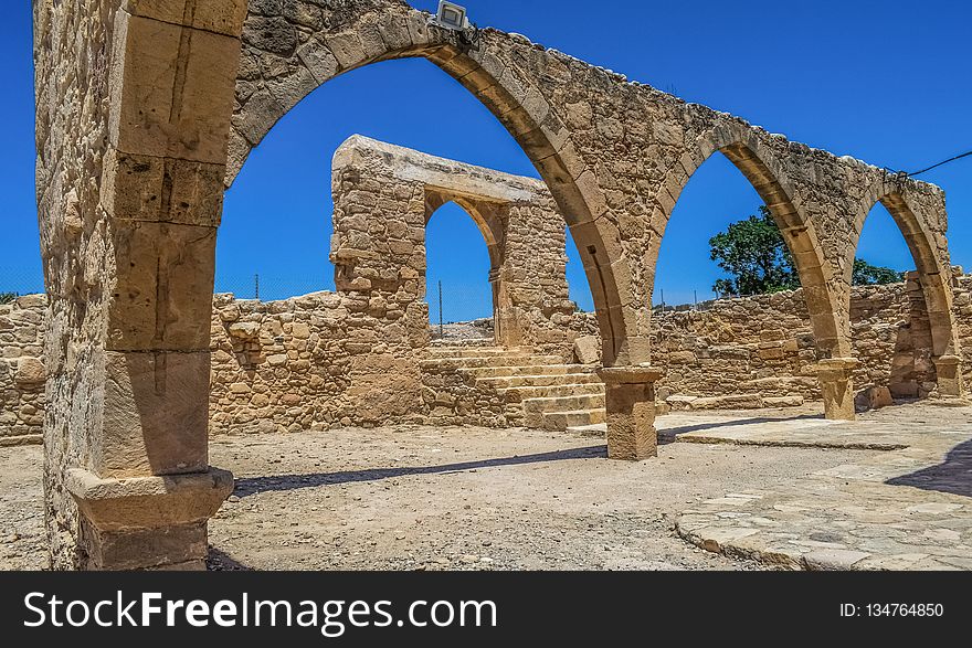 Historic Site, Ruins, Archaeological Site, Arch