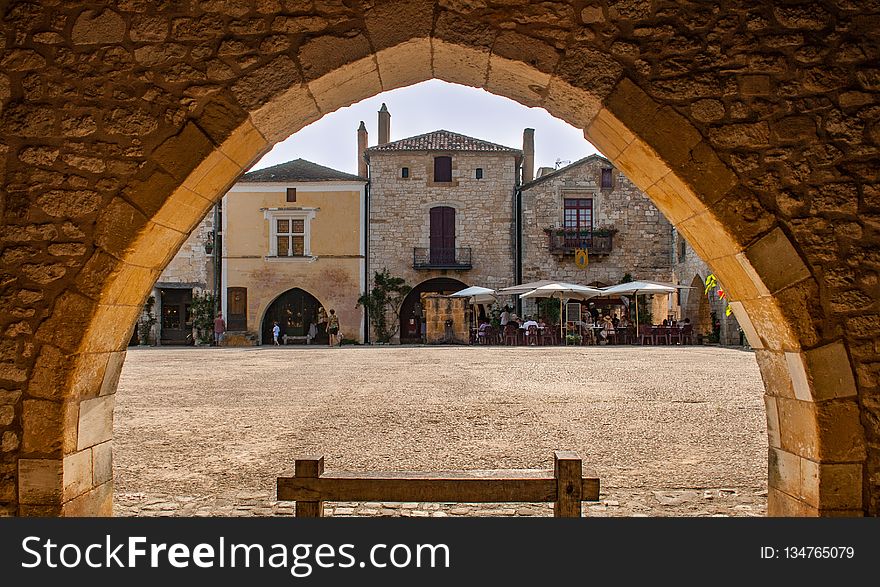 Arch, Town, Medieval Architecture, History