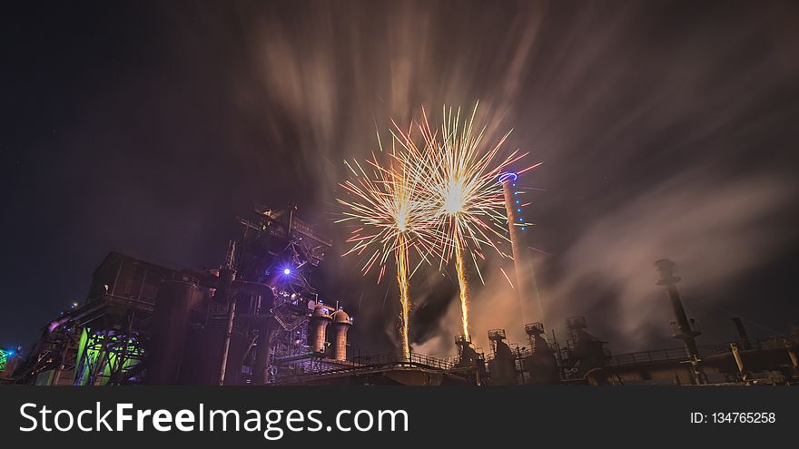 Fireworks, Event, Night, Sky