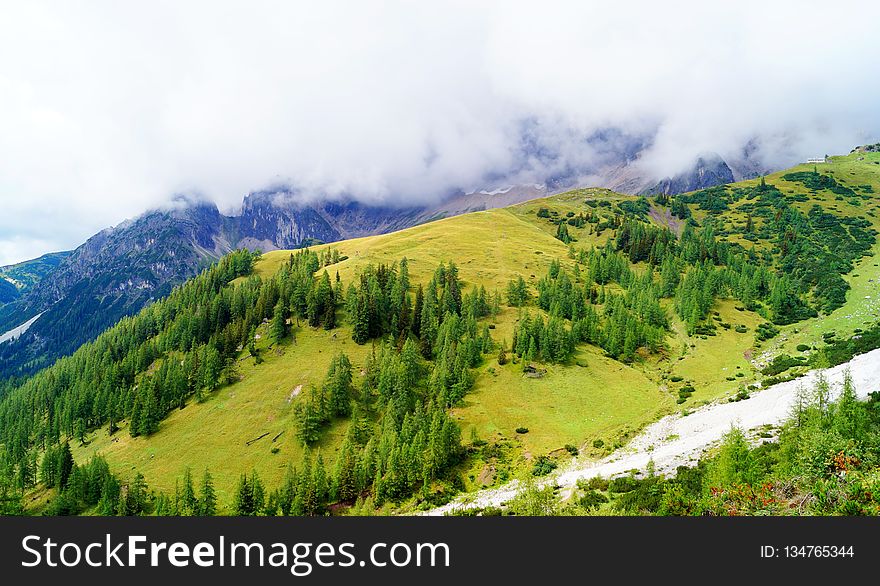 Highland, Mountainous Landforms, Wilderness, Ridge