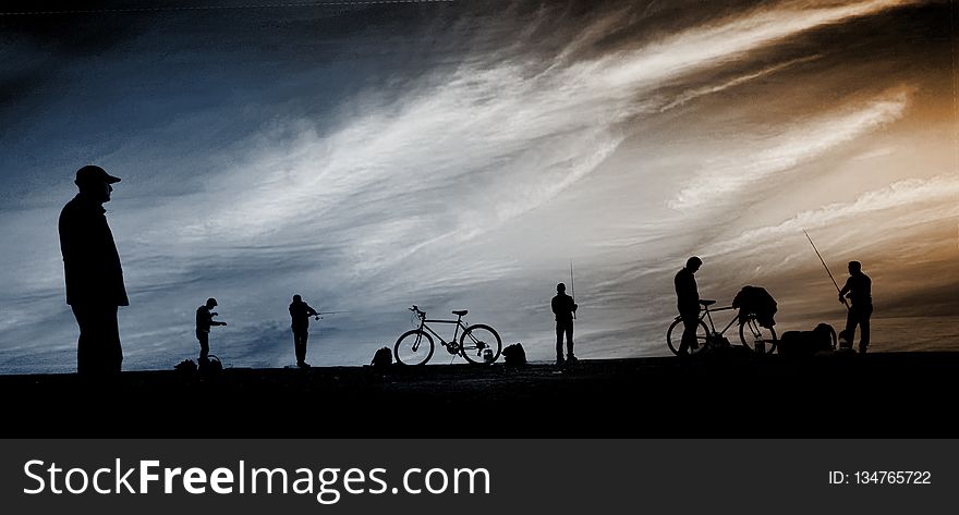 Sky, Cloud, Silhouette, Photography