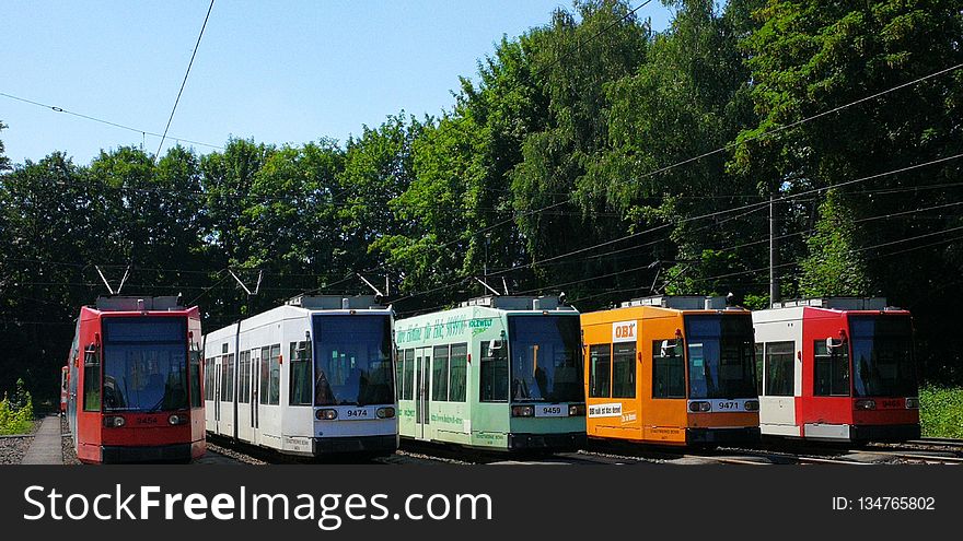 Tram, Transport, Track, Cable Car