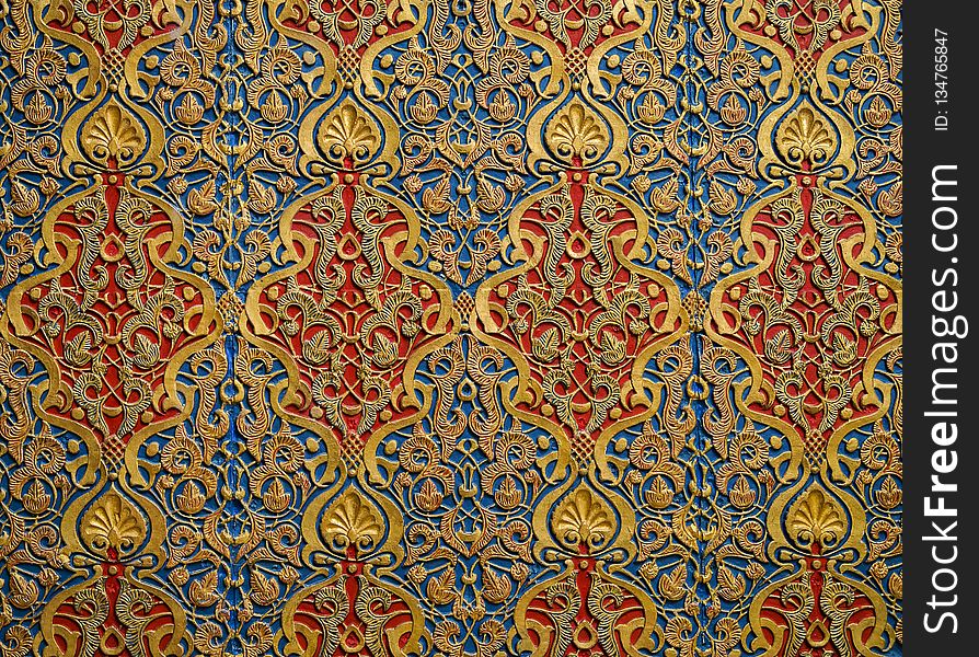 Pattern, Textile, Tapestry, Design