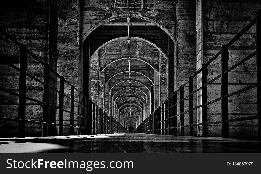 Black, Black And White, Monochrome Photography, Infrastructure