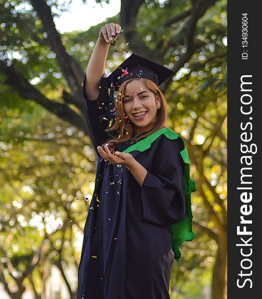 Academic Dress, Graduation, Tree, Event