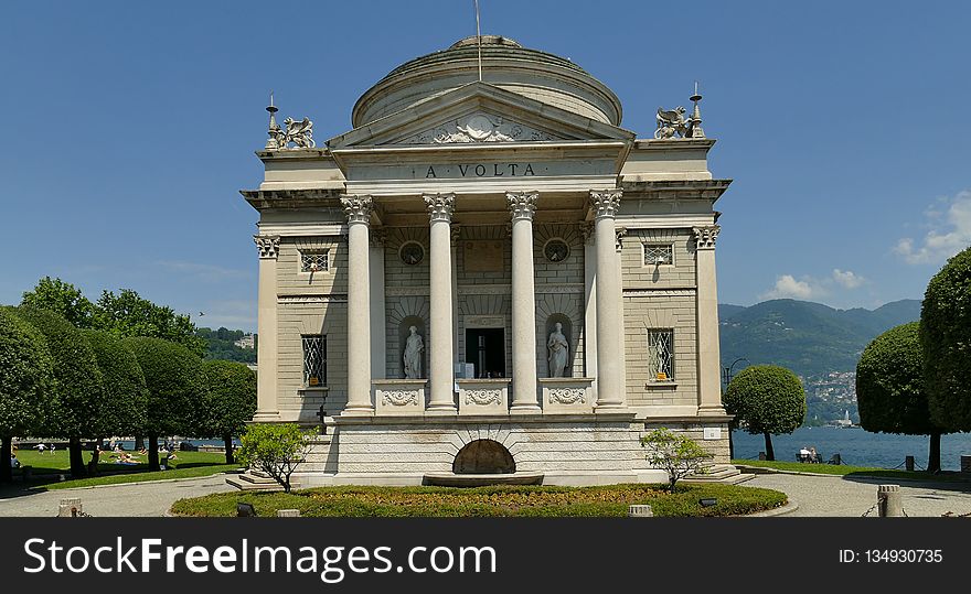 Landmark, Sky, Classical Architecture, Stately Home