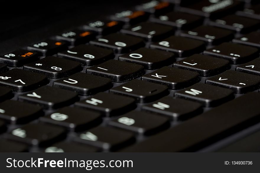 Computer Keyboard, Input Device, Space Bar, Technology