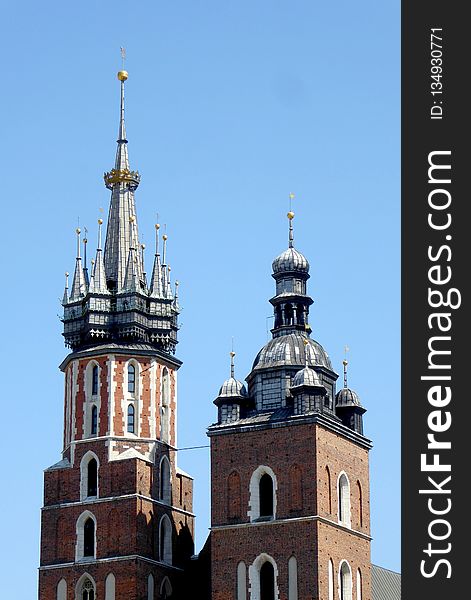 Spire, Landmark, Tower, Steeple