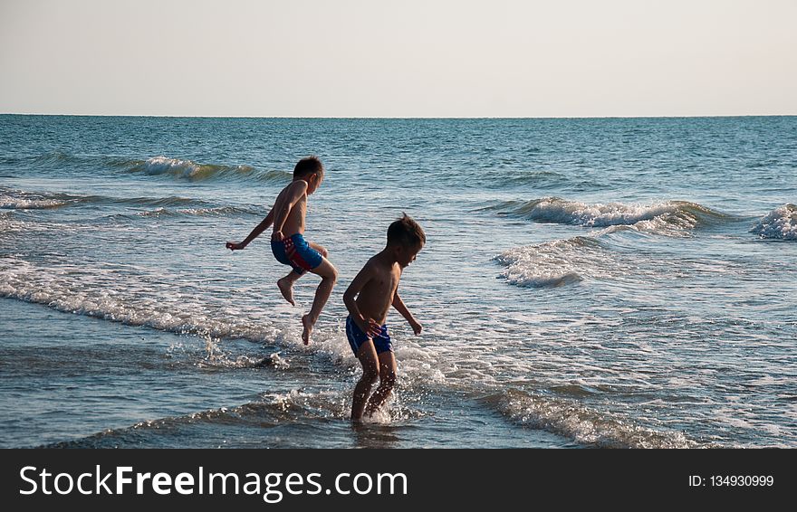 Sea, Wave, Body Of Water, Water