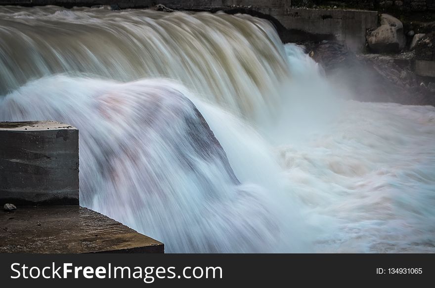 Water, Waterfall, Nature, Body Of Water