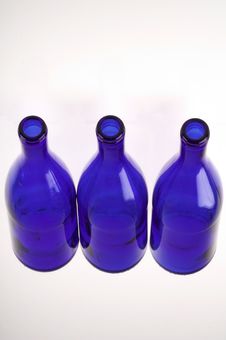 Blue Bottles Stock Images Blue Bottles Stock Images