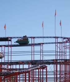 Rollercoaster Royalty Free Stock Image Rollercoaster Royalty Free Stock Image