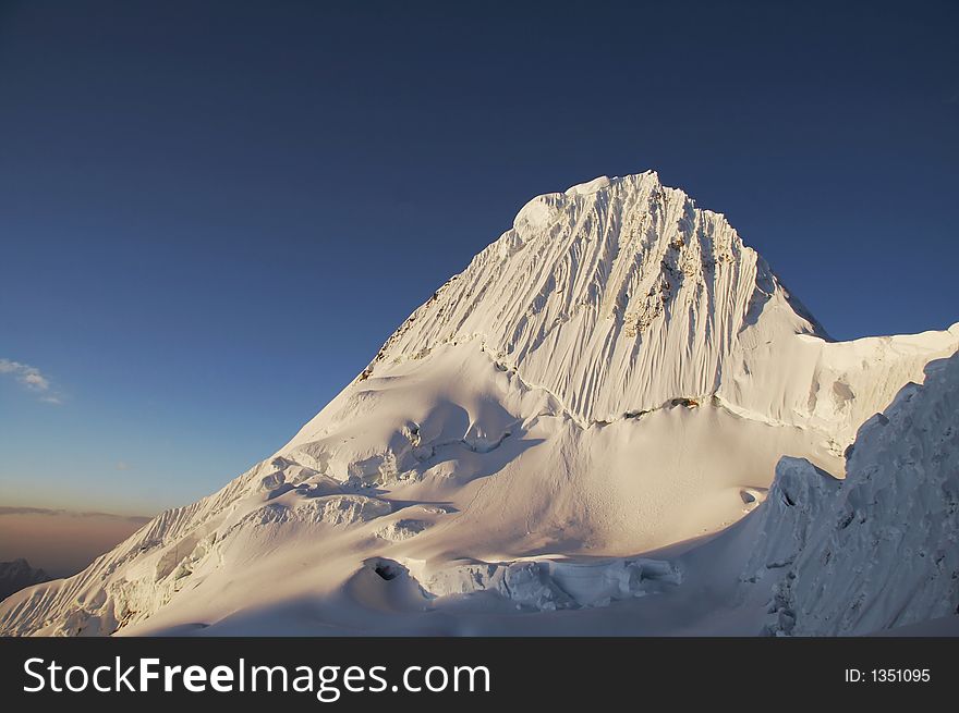 Beautiful Peak Alpamayo