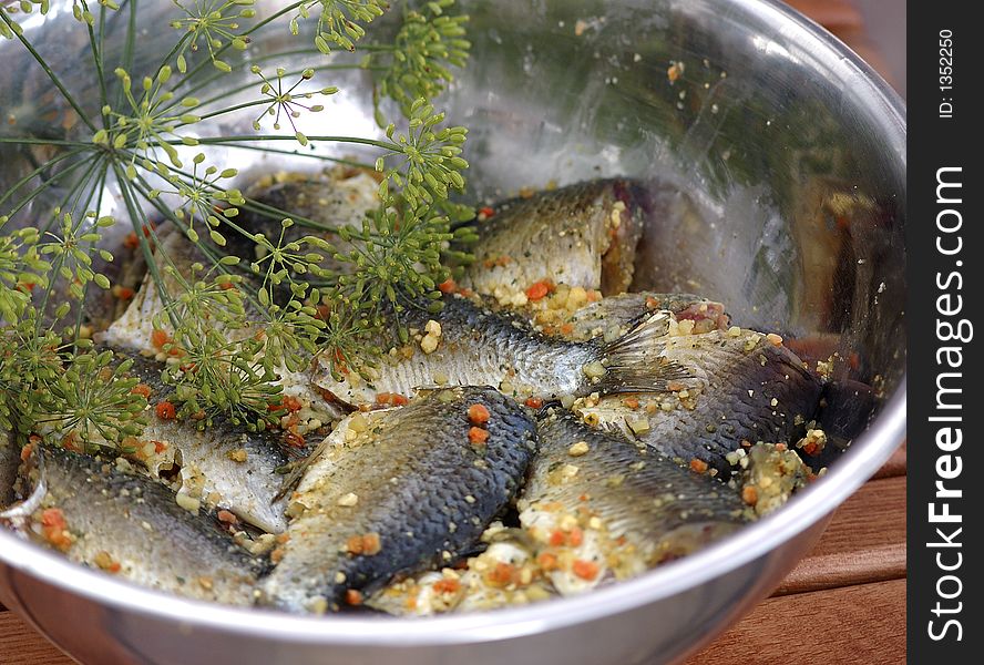 Freshwater fish ready to fry. Freshwater fish ready to fry