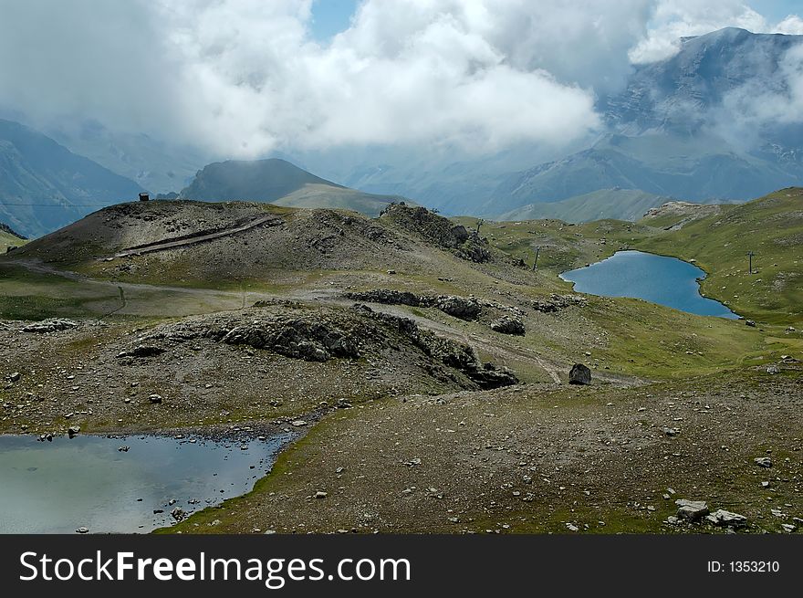 Ecrins National Park (French Alp). Ecrins National Park (French Alp)