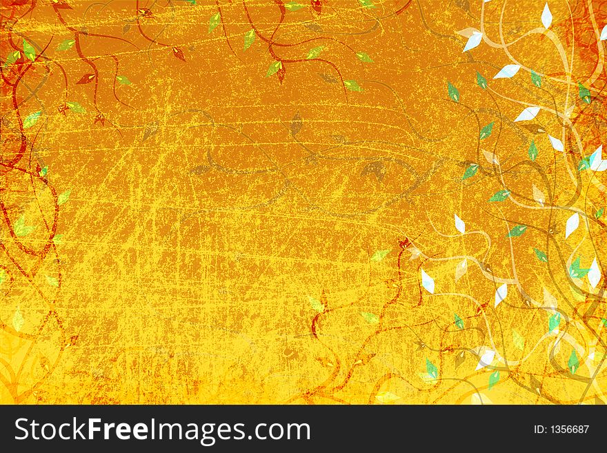 Grunge Scratched Background