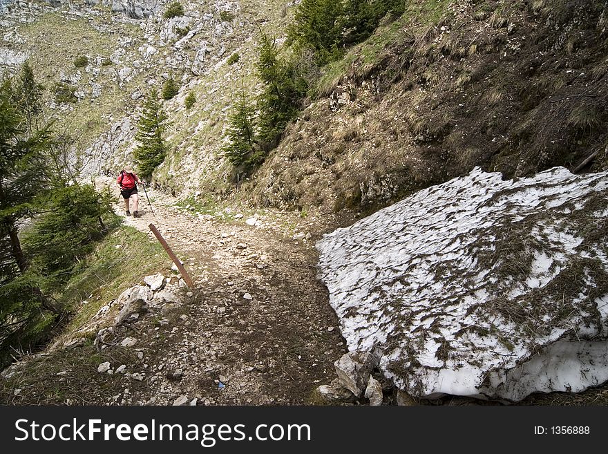 Pic de Memise, French Alps, May 2006