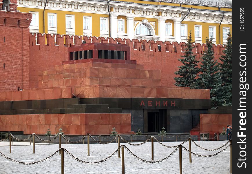 Mausoleum of V. Lenin
