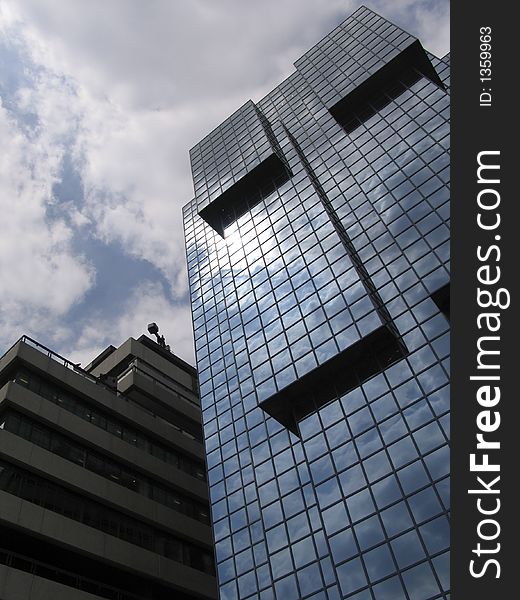 Modern office building in London