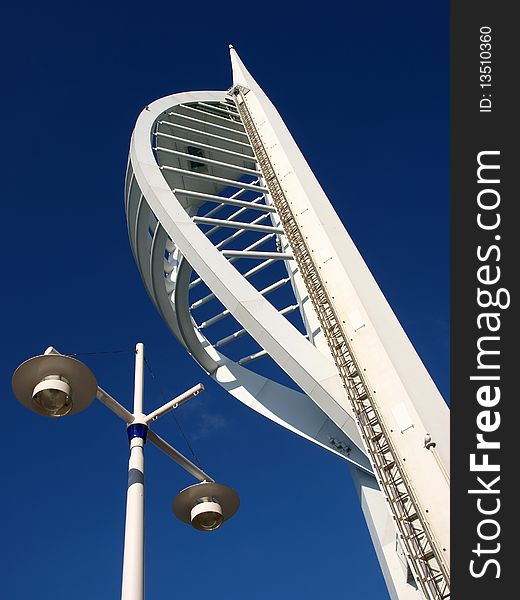 Observation Tower in Portsmouth England. Observation Tower in Portsmouth England