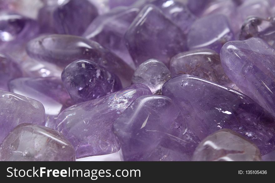 Amethyst, Gemstone, Purple, Mineral