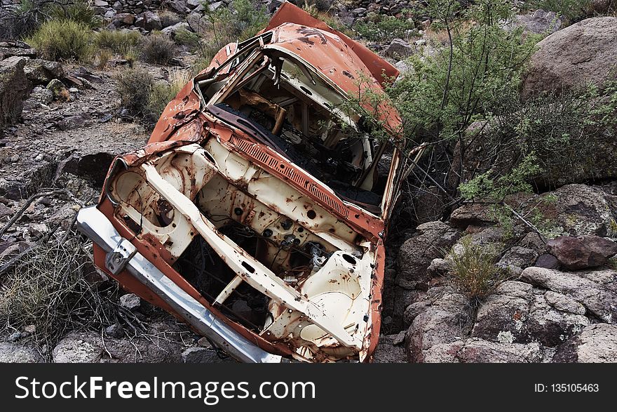 Motor Vehicle, Car, Geological Phenomenon, Off Roading