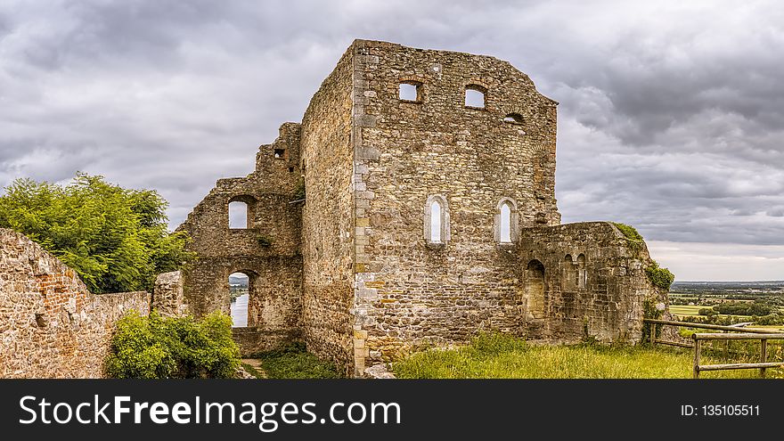 Ruins, Medieval Architecture, Castle, History
