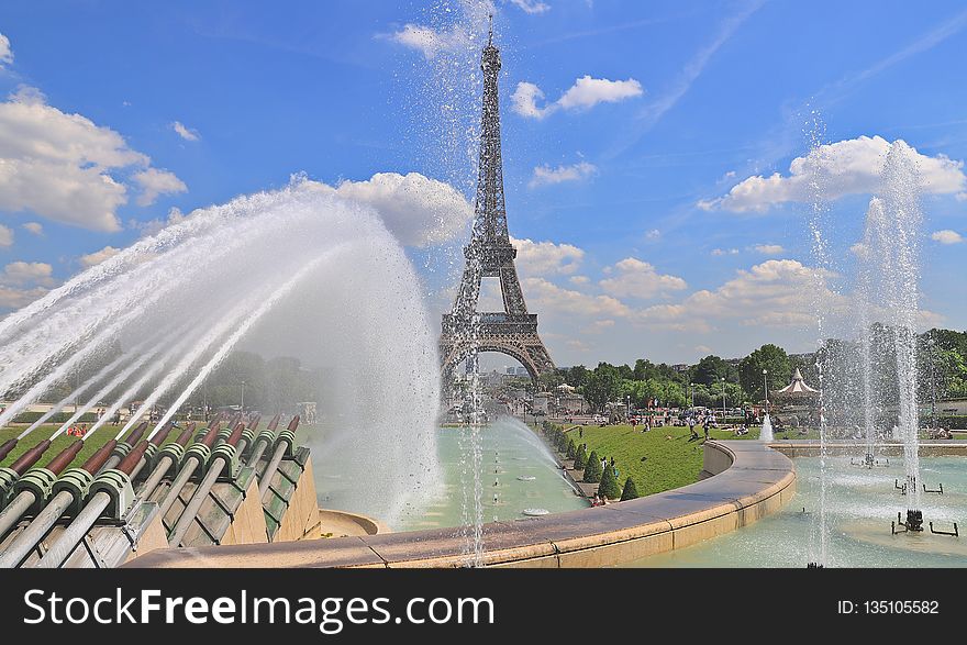 Fountain, Landmark, Water Feature, Water Resources