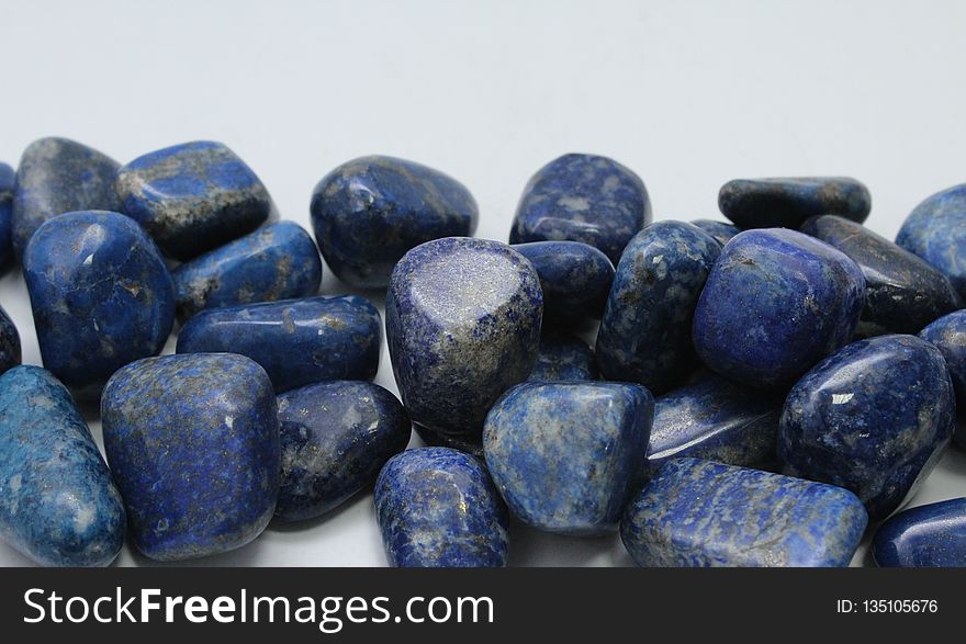 Blue, Bead, Cobalt Blue, Gemstone