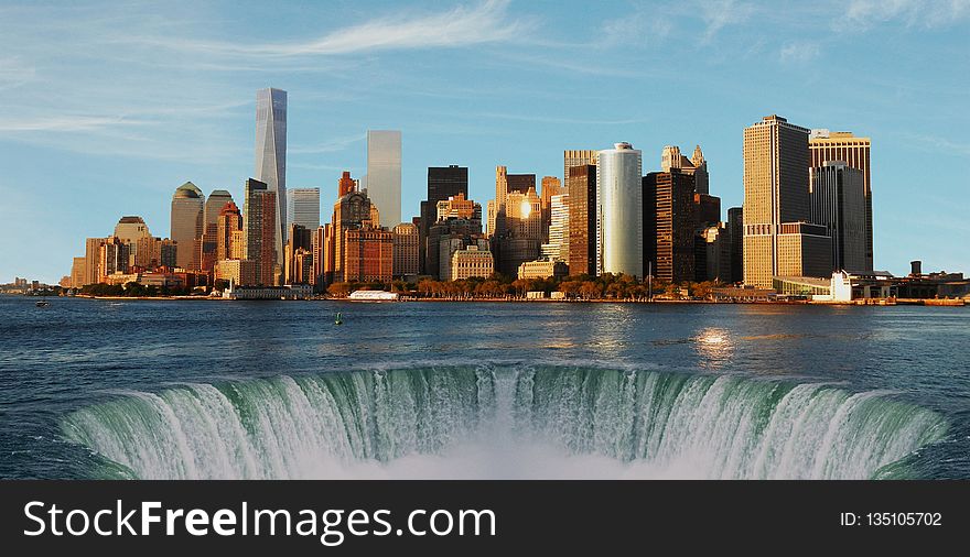 Skyline, City, Cityscape, Skyscraper