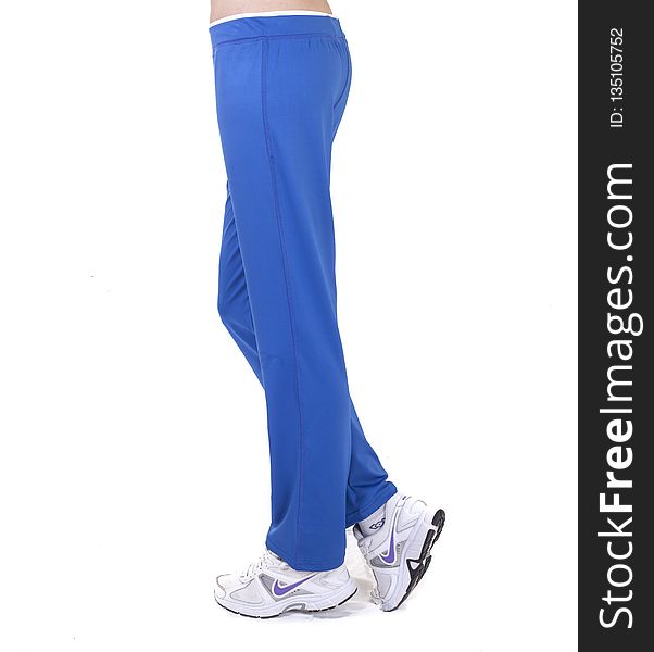 Blue, Cobalt Blue, Electric Blue, Active Pants