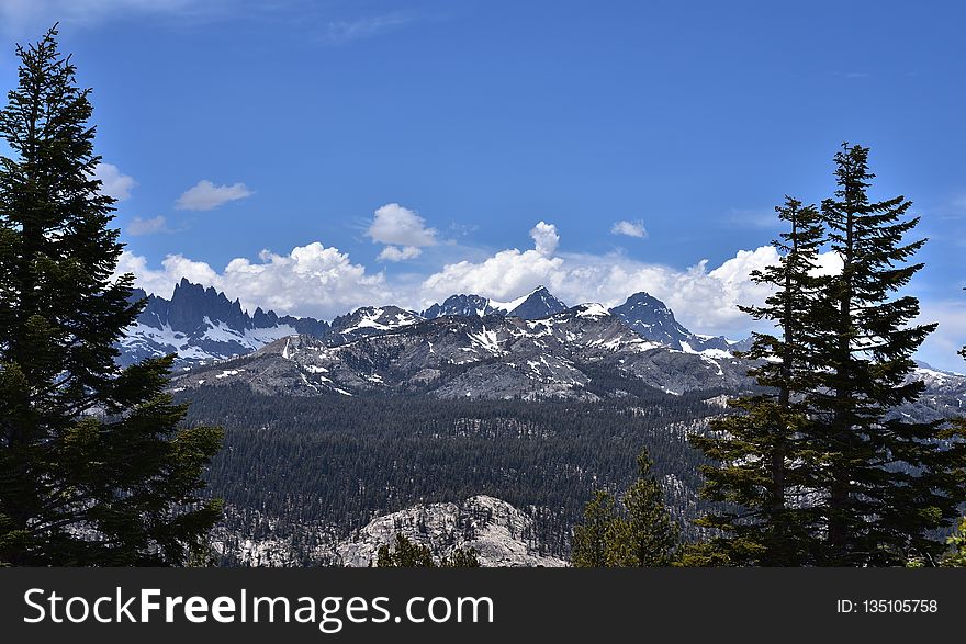 Mountainous Landforms, Sky, Mountain, Nature