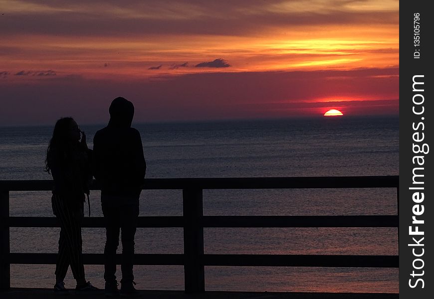 Sky, Sunset, Sunrise, Horizon