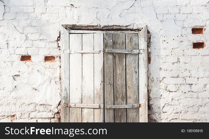 Wall, Window, Facade, Door