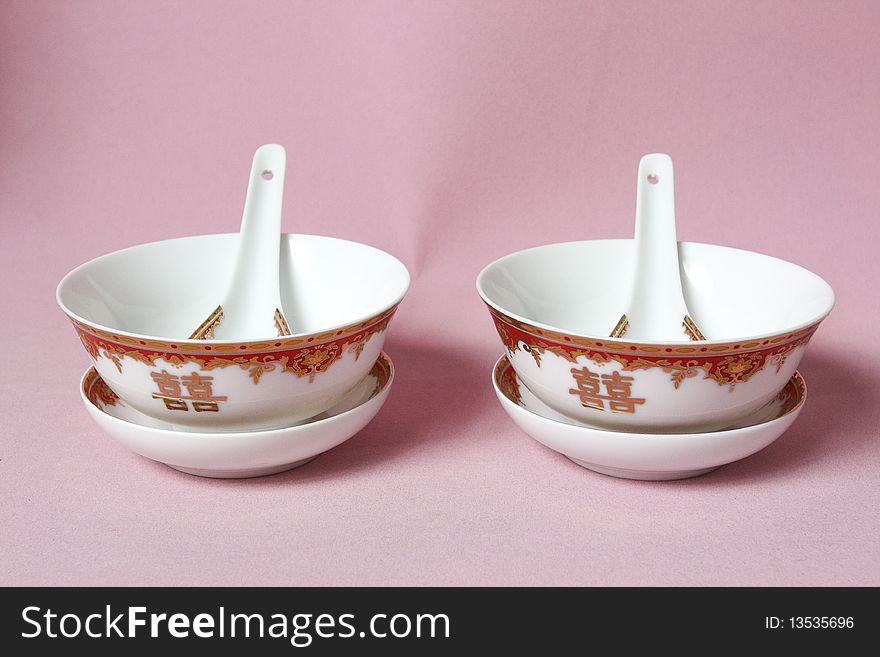 Chinese marriage bowl