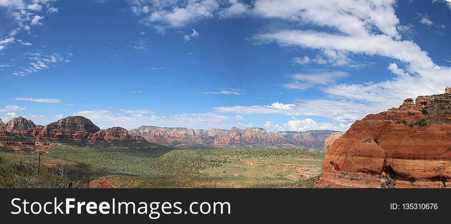 Sky, Wilderness, Badlands, Cloud