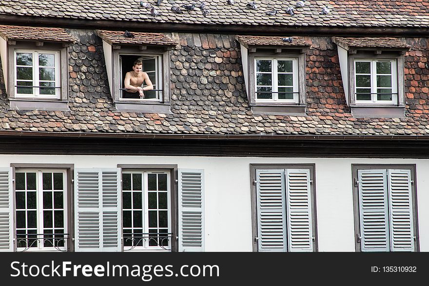 Property, Window, House, Facade