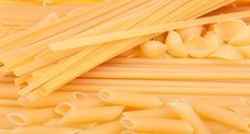 Many Types Of Pasta Stock Image Many Types Of Pasta Stock Image