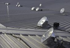 Roof Lights Stock Photo Roof Lights Stock Photo