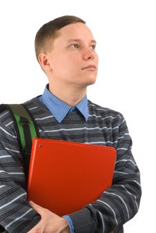 Handsome Male Student Stock Image Handsome Male Student Stock Image