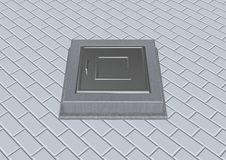 Manhole Royalty Free Stock Image Manhole Royalty Free Stock Image