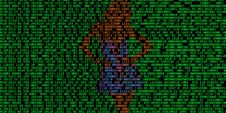 Binary Background Royalty Free Stock Photos