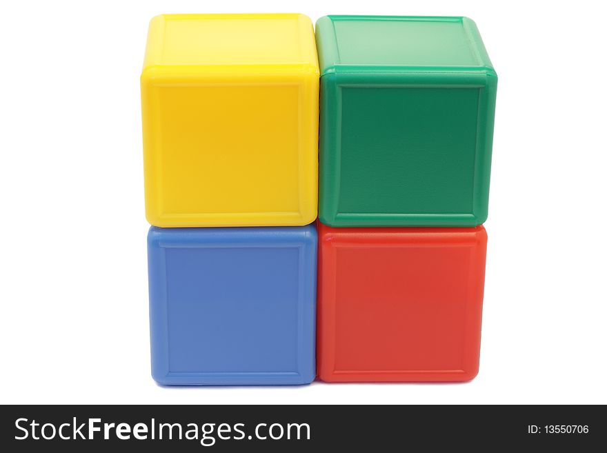 Colored cubes