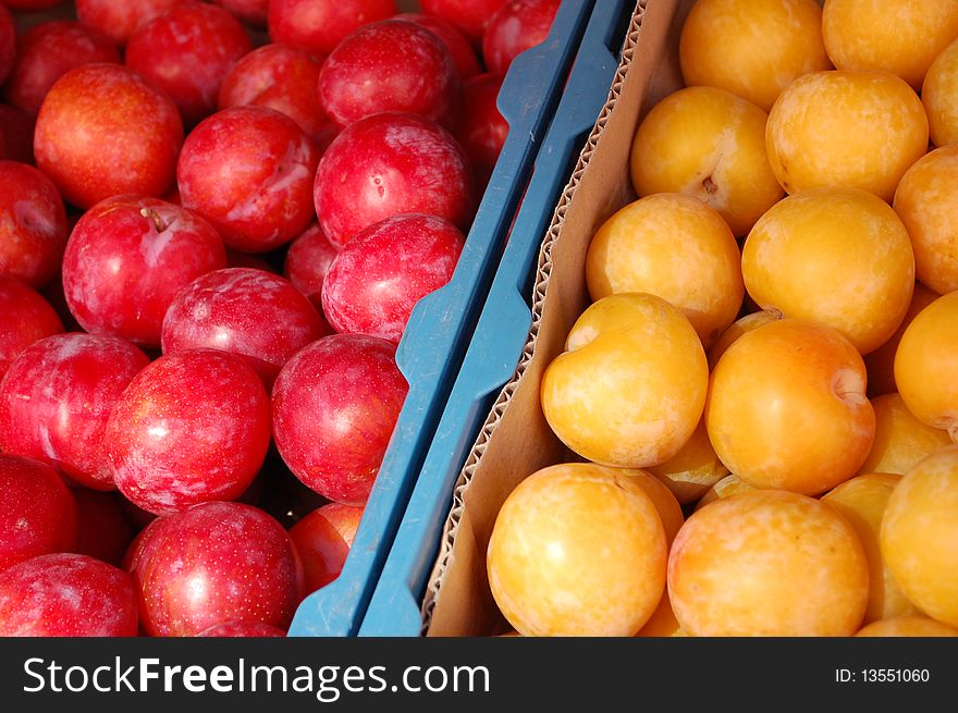 Fresh Fruit In Boxes