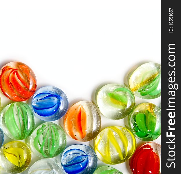 Color Glass Buttons