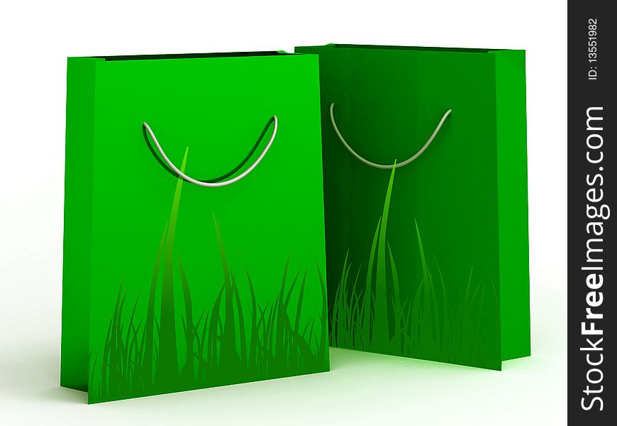 Bright environmental bags for shopping. Bright environmental bags for shopping