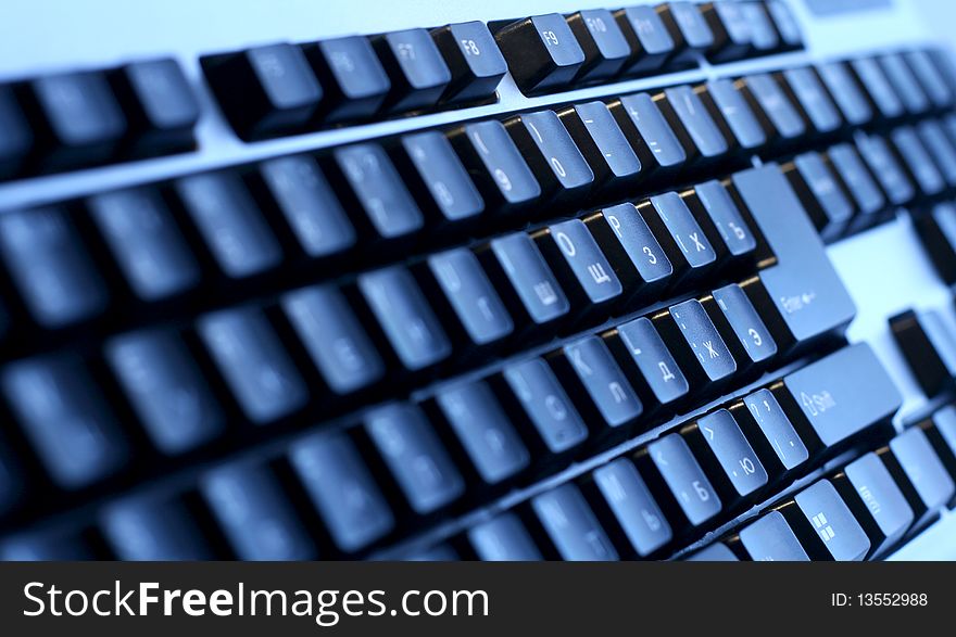 Abstract a dark keyboard background