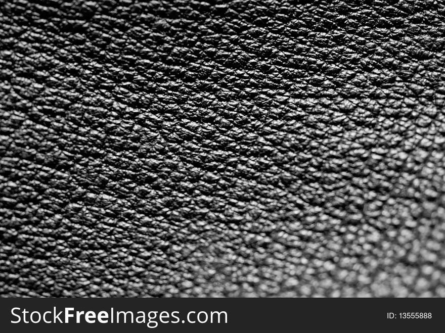 Leather Texture: Black. Macro photography. Leather Texture: Black. Macro photography.